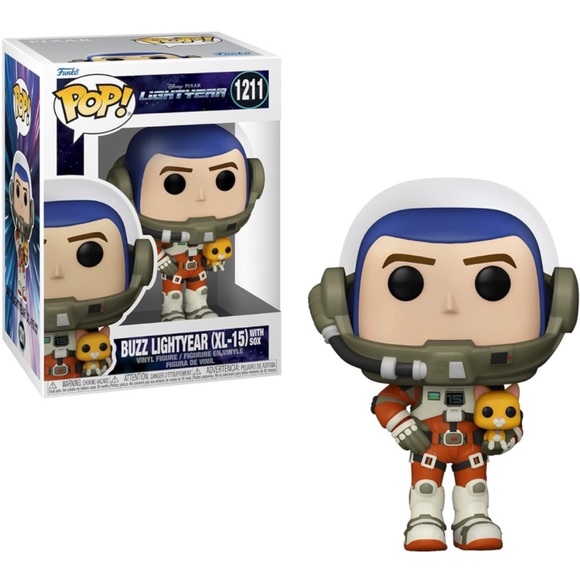 Funko Pop Buzz Lightyear Complete Set of 5
Buzz, Buzz w/Sox, Izzy, Sox & Zurg - Picture 6 of 9